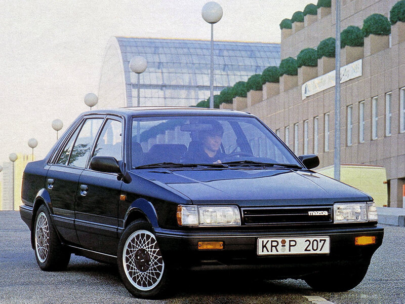 Mazda 323 (BF) 3 поколение, седан (01.1985 - 07.1987)